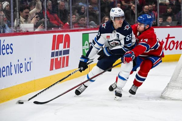 Jets pull away from Habs in second period, never look back