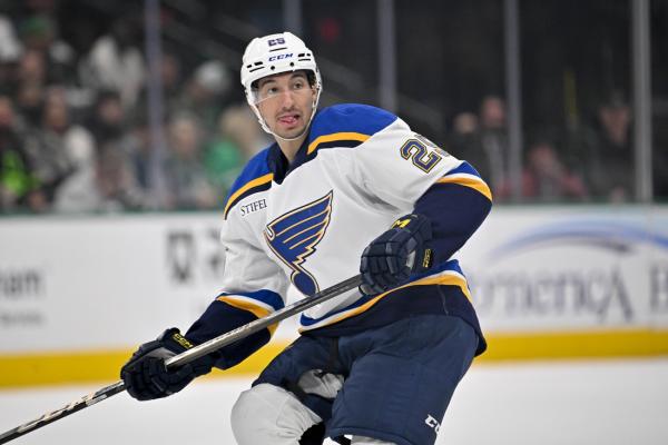 Jordan Kyrou, Blues bid to continue momentum vs. Ducks