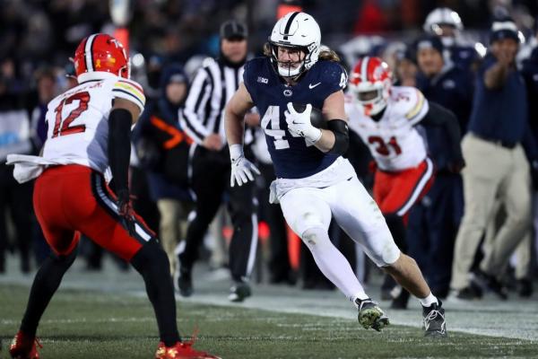 No. 4 Penn State runs away from Maryland, into Big Ten title game