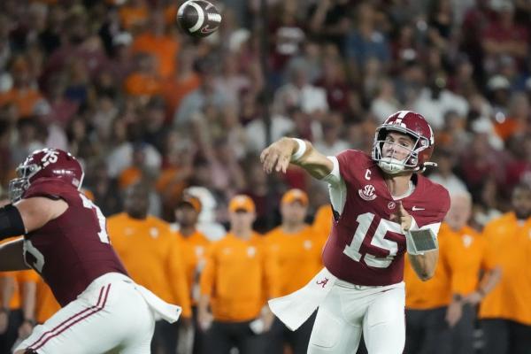Bama’s Ty Simpson leads QB trio of Heisman favorites
