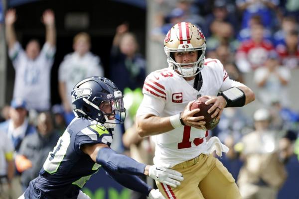 49ers QBs Brock Purdy (toe), Mac Jones (knee) both ailing