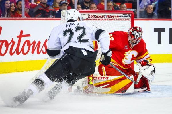 Dustin Wolf stymies Kings as Flames get win