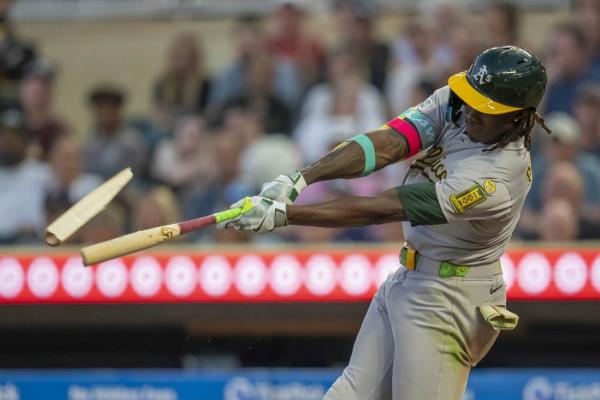 Shea Langeliers belts 27th homer as Athletics edge Twins