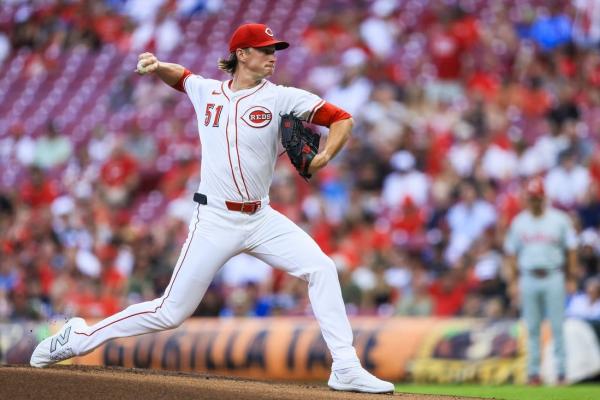 Brady Singer throws six shutout innings in Reds’ win over Phillies
