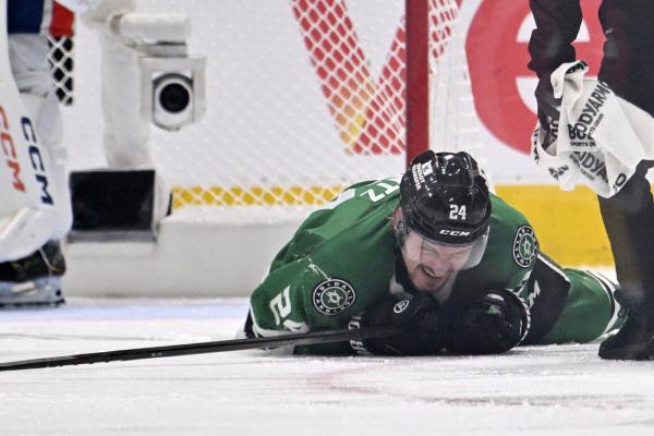 Stars F Roope Hintz (lower body) game-time decision for Game 4