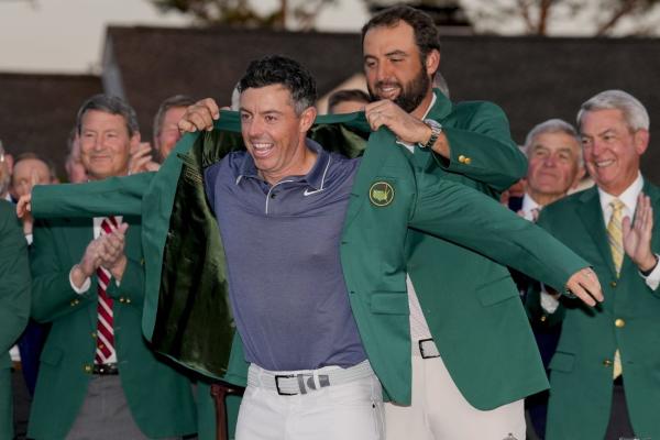 Scottie Scheffler: âReally coolâ to watch McIlroy complete career Slam