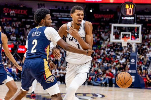 Victor Wembanyama’s near triple-double leads Spurs over Pelicans in OT