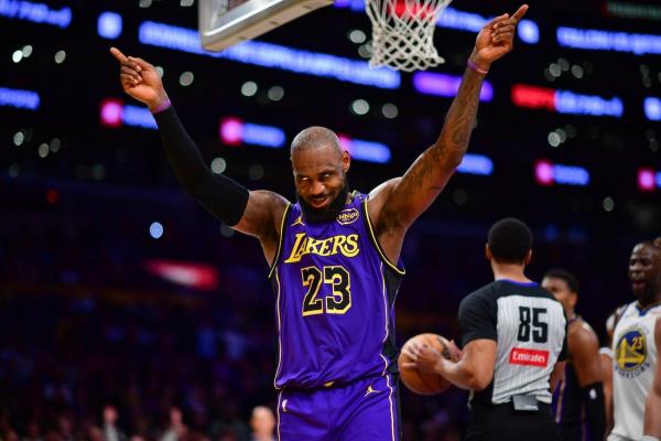 NBA roundup: LeBron James makes history in Lakers’ win