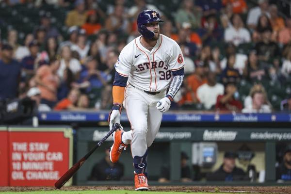 Astros recall 3B Trey Cabbage, option SS Pedro Leon