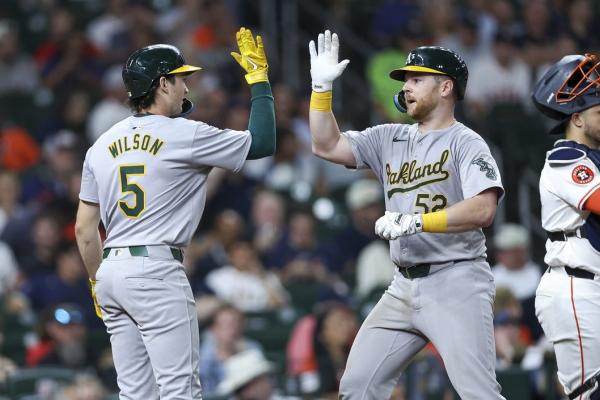 Kyle McCann delivers clutch homer as Athletics top Astros thumbnail