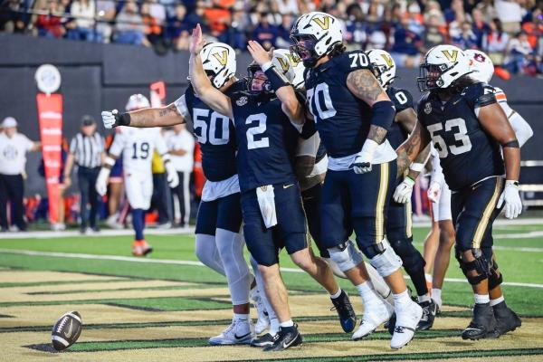 Diego Pavia’s magic propels No. 16 Vanderbilt to OT win over Auburn