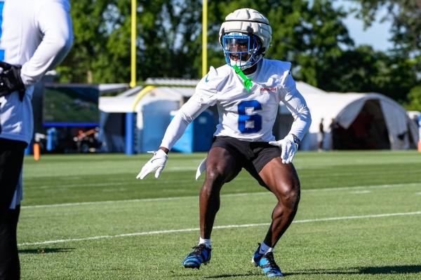Lions CB Terrion Arnold (hamstring) exits practice