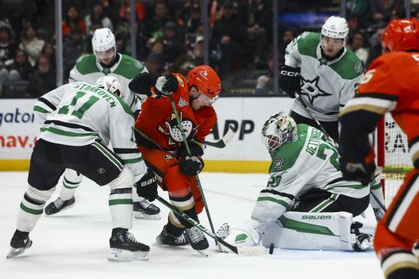 John Gibson, Ducks net win against Stars