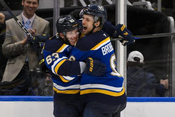 Blues look to score more than one goal vs. Hurricanes