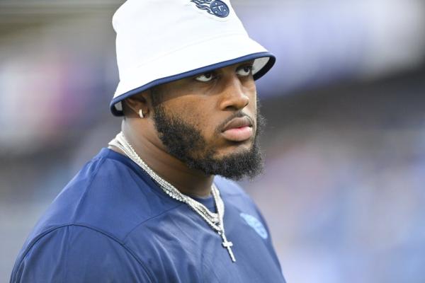 Titans right tackle JC Latham (hip) indicates he’ll sit out vs. Rams