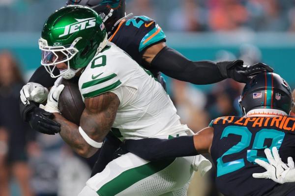 Jets RB Braelon Allen out with ‘pretty serious’ knee injury