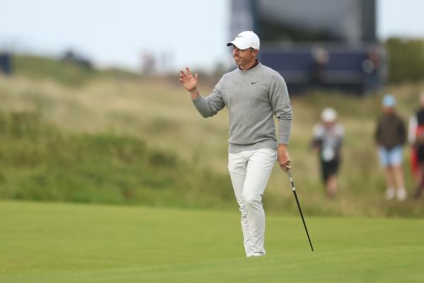 Rory McIlroy excited for Open weekend after ‘solid’ second round