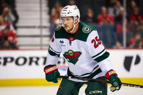 Wild place D Jonas Brodin on injured reserve