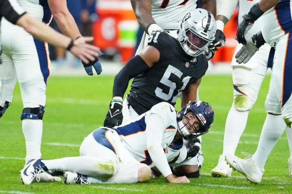 Reports: Raiders DE Malcolm Koonce (knee) out for season