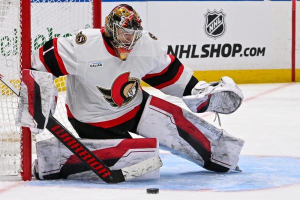 Leevi Merilainen, Senators secure shutout win vs. Islanders