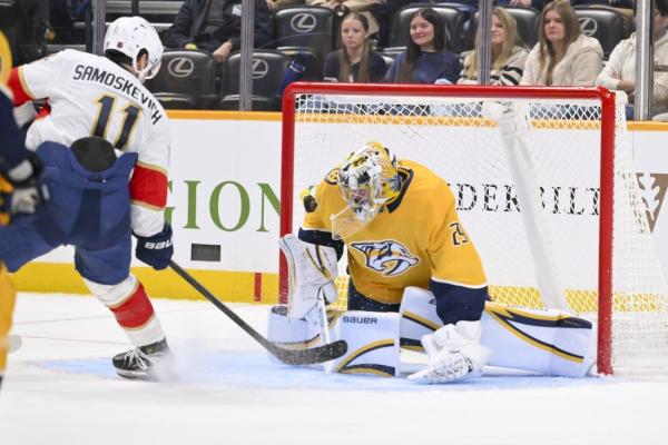 Panthers explode again; net 8 in hammering of Predators