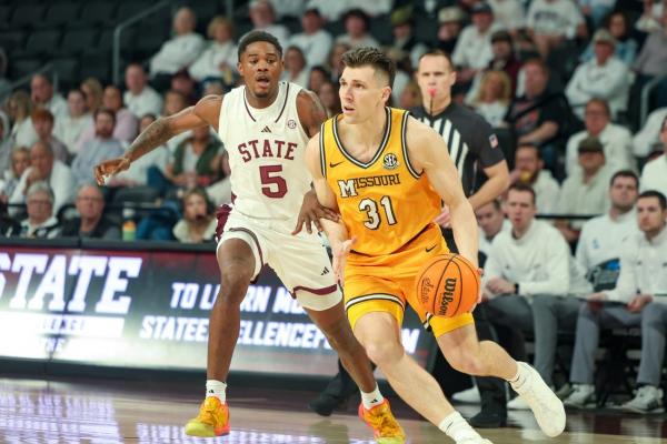 Caleb Grill, No. 20 Missouri pull upset at No. 14 Mississippi State