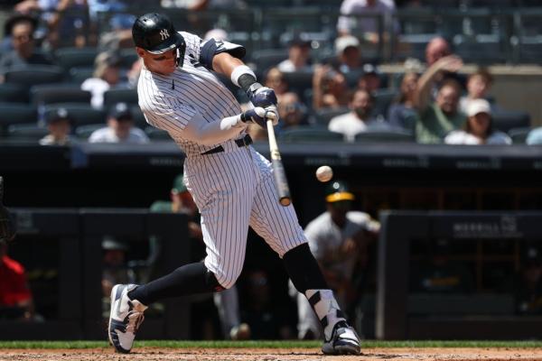 Aaron Judge, Jazz Chisholm drive in 4 apiece as Yankees bash A’s