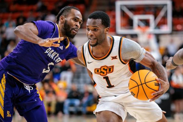 Vyctorius Miller posts 30 as Oklahoma State dominates Prairie View A&M