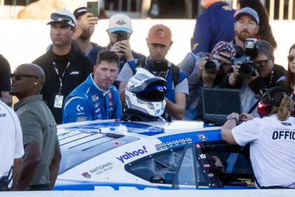 Denny Hamlin takes stand as NASCAR antitrust trial begins