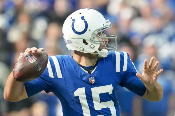 Colts sticking with QB Joe Flacco vs. Jets thumbnail