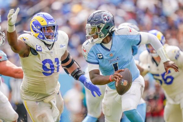 Titans focus on protecting Cam Ward vs. 2-0 Colts