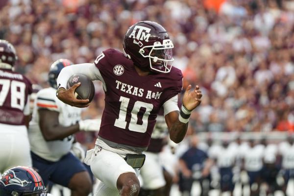 Reedâs four TD passes carry No. 19 Texas A&M over UTSA