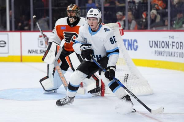 Utah Hockey Club top Flyers after wild second period