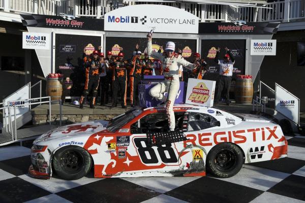 NASCAR won’t curb celebrations after Connor Zilisch’s fall in Victory Lane