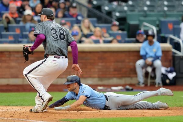 Rays’ five-run fourth and solid relief stops Mets