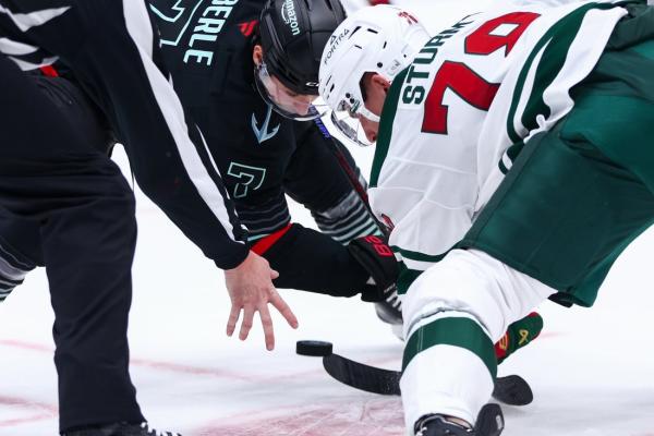 Wild separate in the third to prolong Kraken losing streak