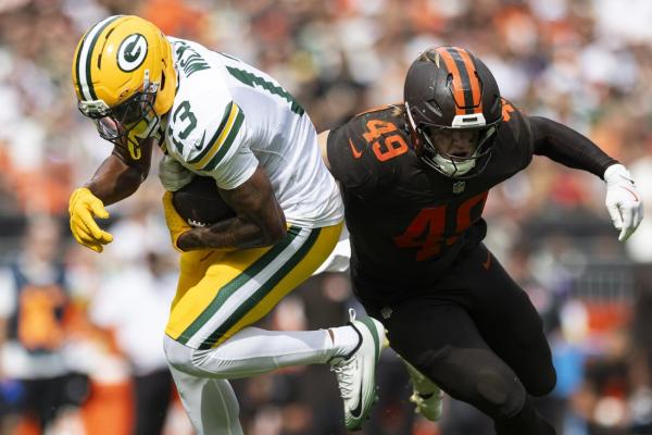 Report: Browns LB Carson Schwesinger has high-ankle sprain