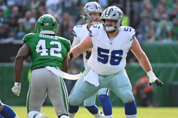 Cowboys C Cooper Beebe (ankle) in line to play vs. Cards