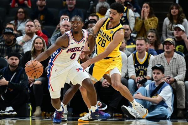 NBA roundup: 76ers knock off Pacers in OT for first win of season