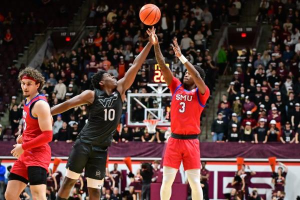 Chuck Harris’ late surge helps SMU slide past Virginia Tech