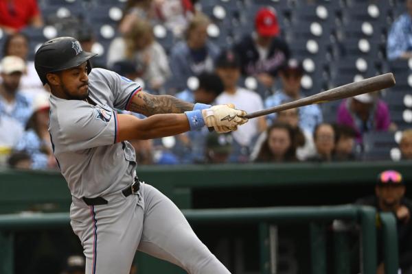 Dane Myers homers as Marlins edge Nationals for rare sweep