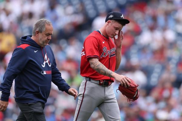 Braves RHP AJ Smith-Shawver exits start after feeling 'pop' in elbow