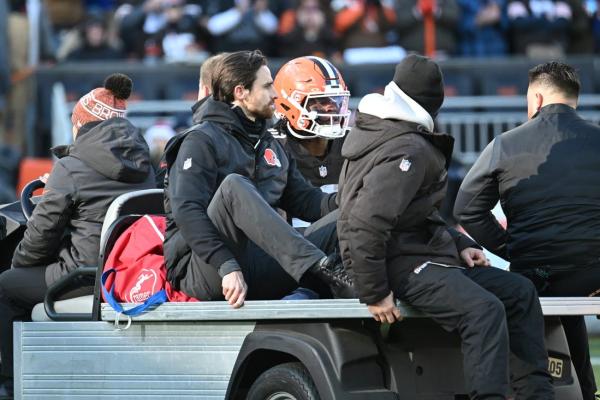 Browns RB Quinshon Judkins ruled out after leg injury