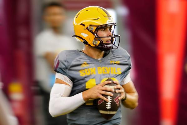 QB Sam Leavitt driving as No. 11 Arizona State begins Big 12 repeat bid