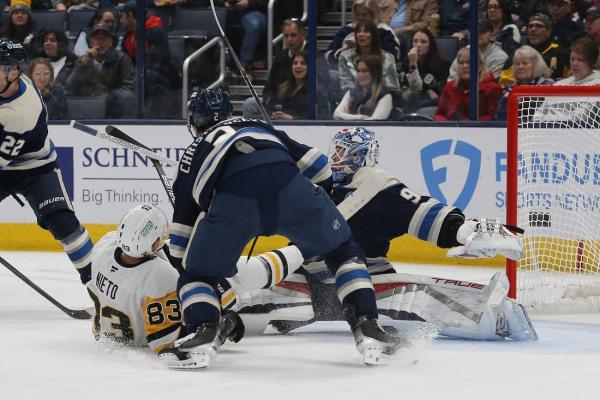 Blue Jackets blast Penguins, end six-game skid