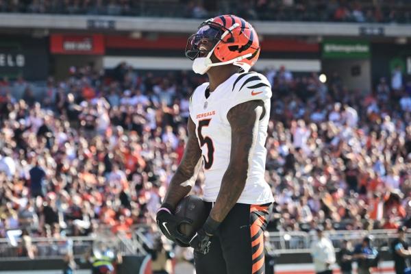 Bengals WR Tee Higgins inactive vs. Eagles