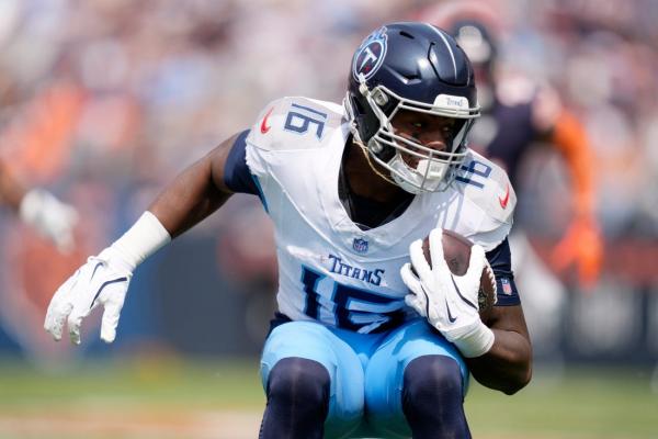 Titans WR Treylon Burks (knee) ruled out vs. Bills