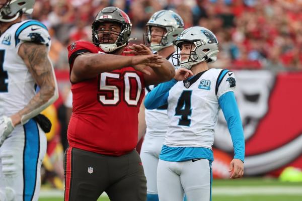 Bucs DT Vita Vea (foot) held out of Wednesday’s practice