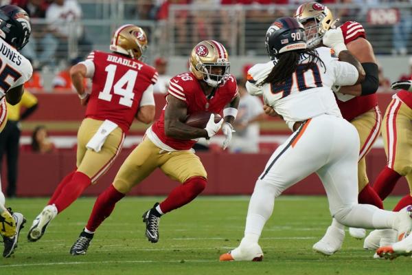 49ers place RB Ameer Abdullah on IR, sign RB Jeff Wilson Jr., DL Trevis Gipson
