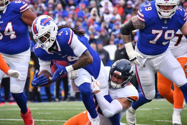 Bills pull away from Broncos, face Ravens in divisional round